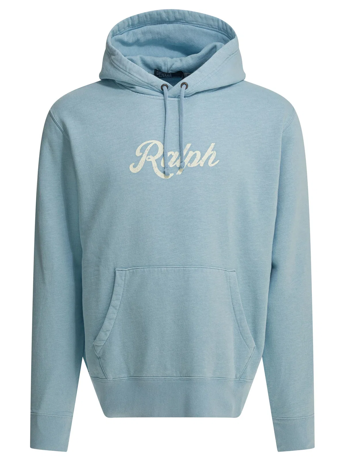 RRL by Ralph Lauren Ralph Light Blue Cotton Hoodie