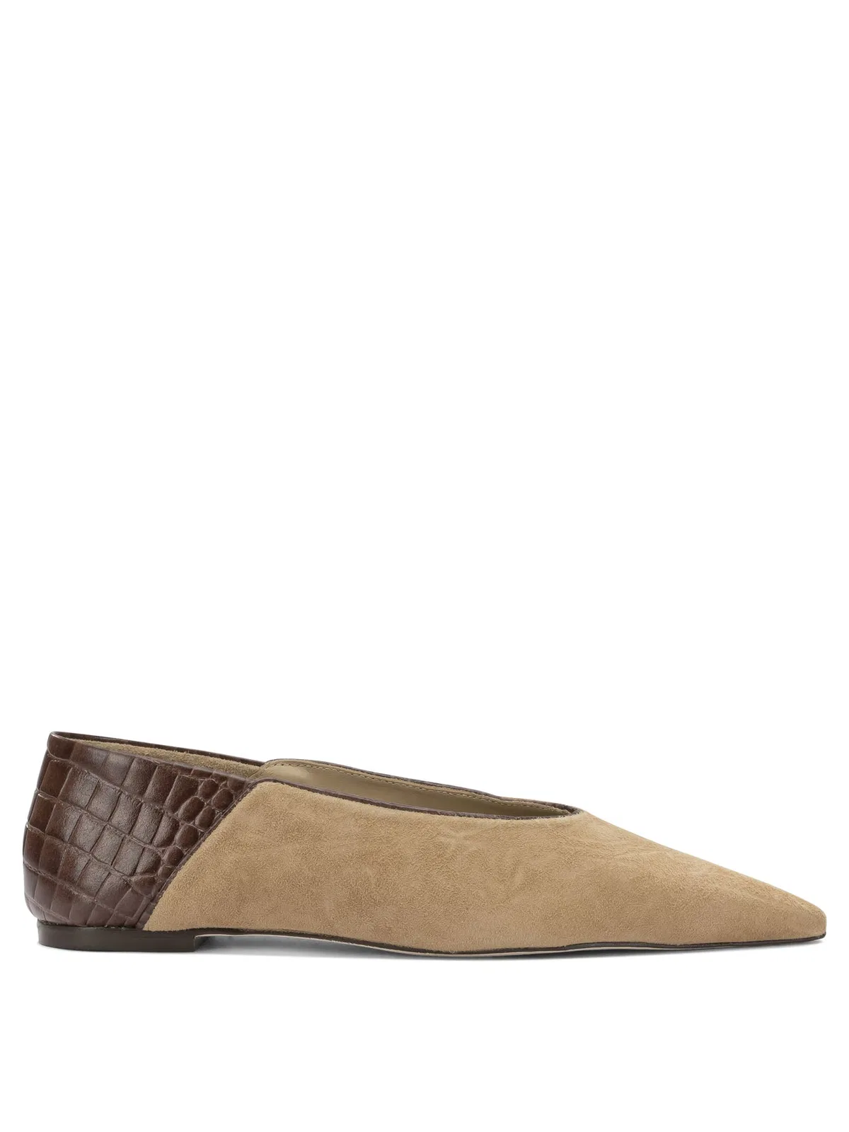 Ammb Milano Beige Leather Ballerinas