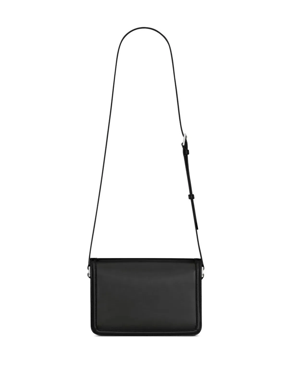 Saint Laurent Solferino Black Leather Shoulder Bag