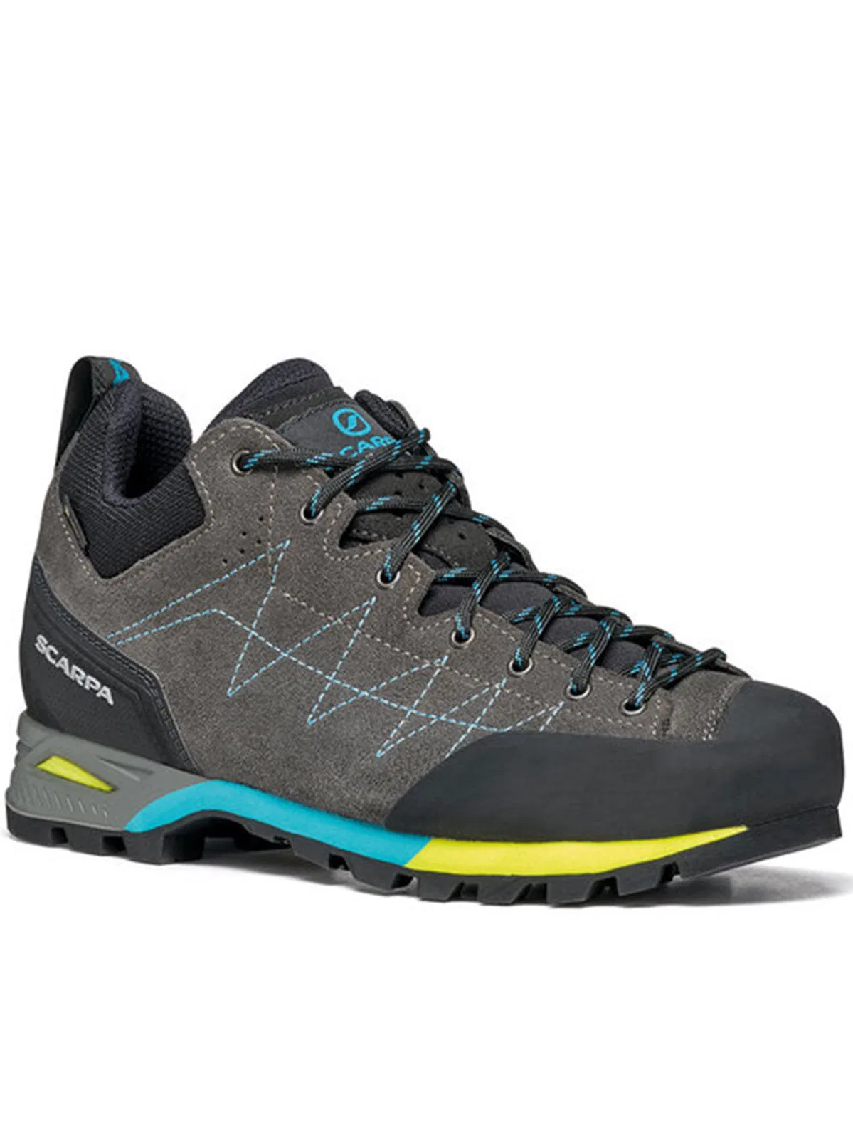 Scarpa Grey Leather Trekking Shoe
