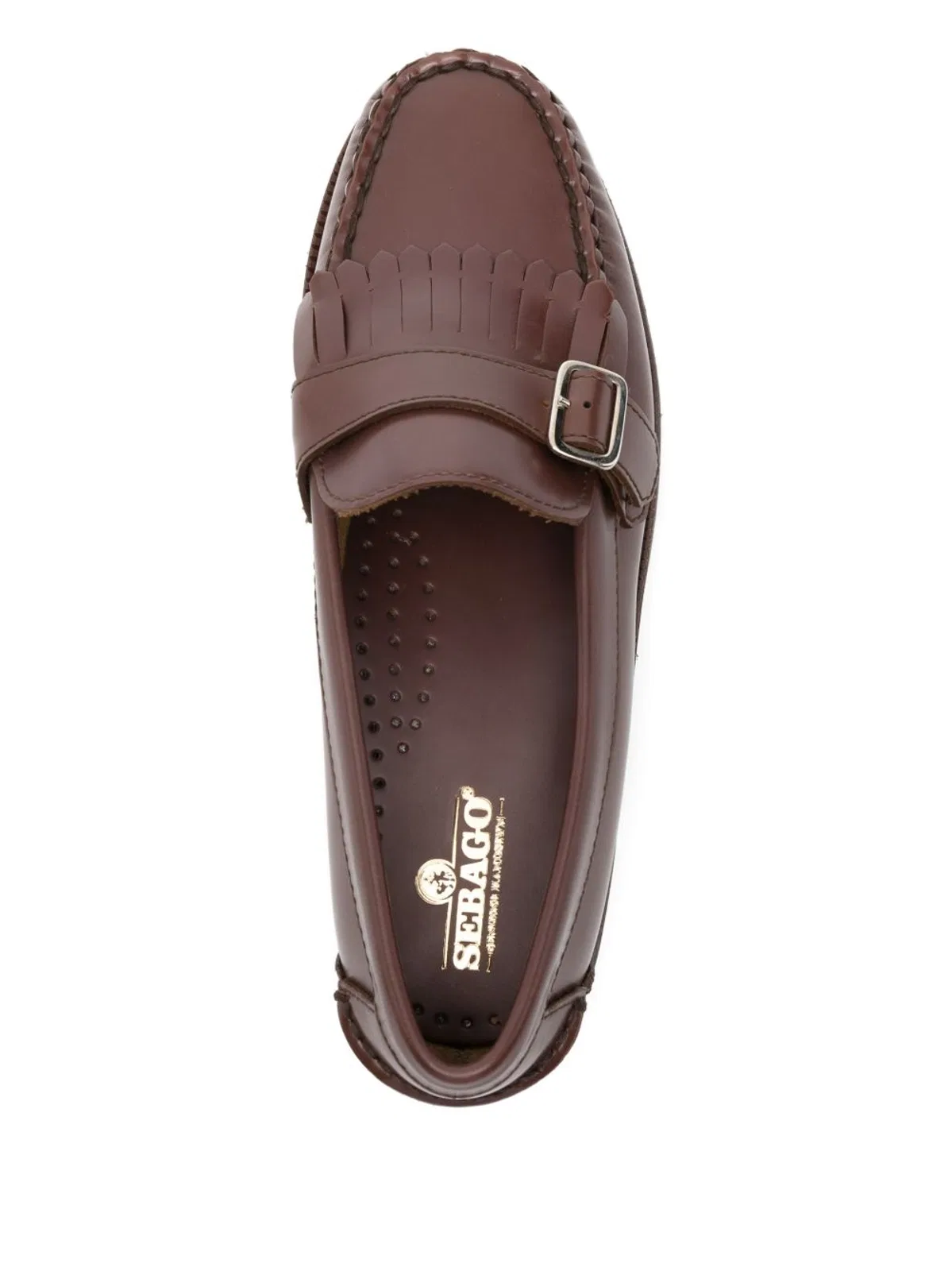 Sebago White Lyocell Wool Elastane Top