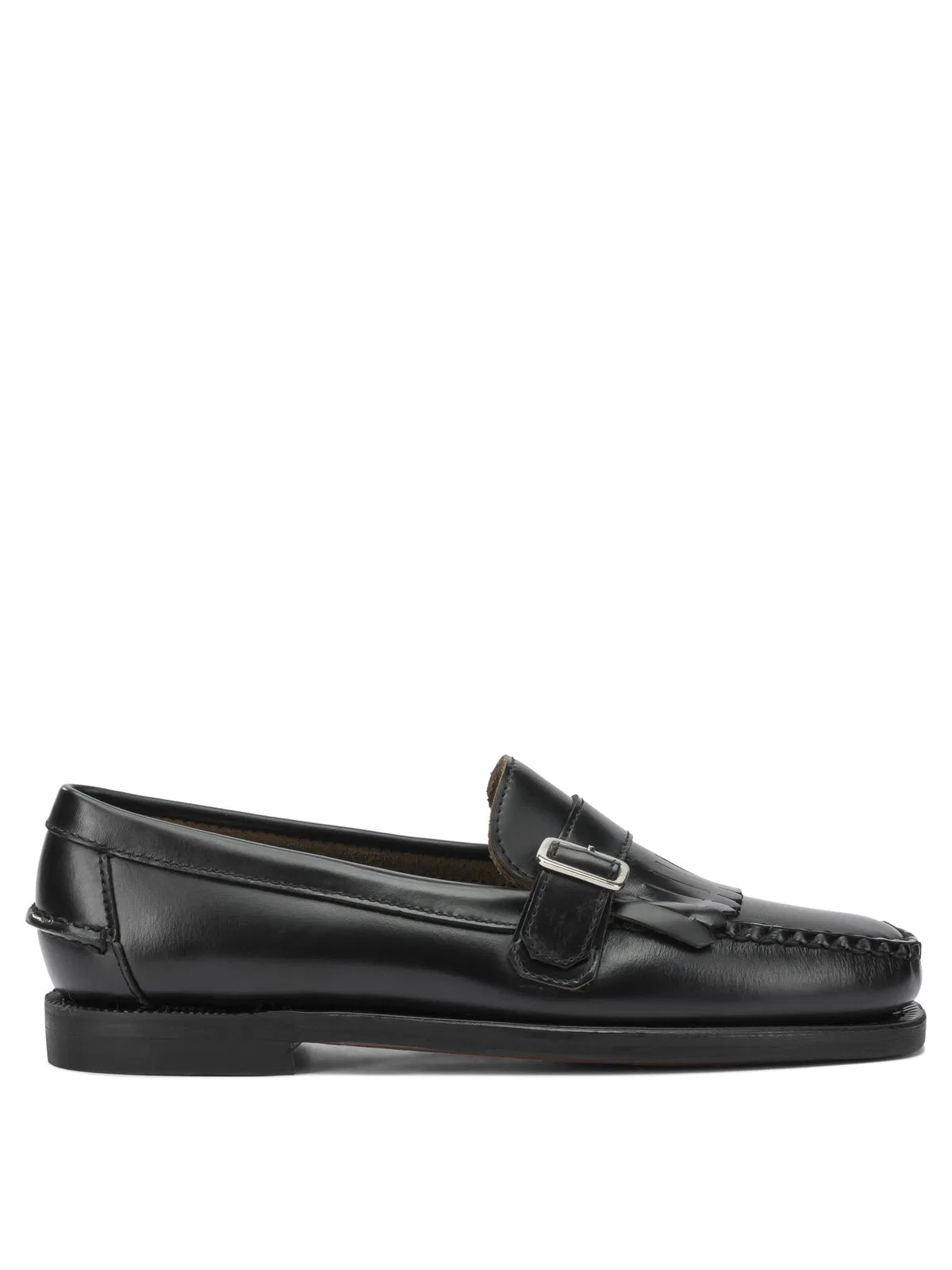 Sebago Black Leather Loafers
