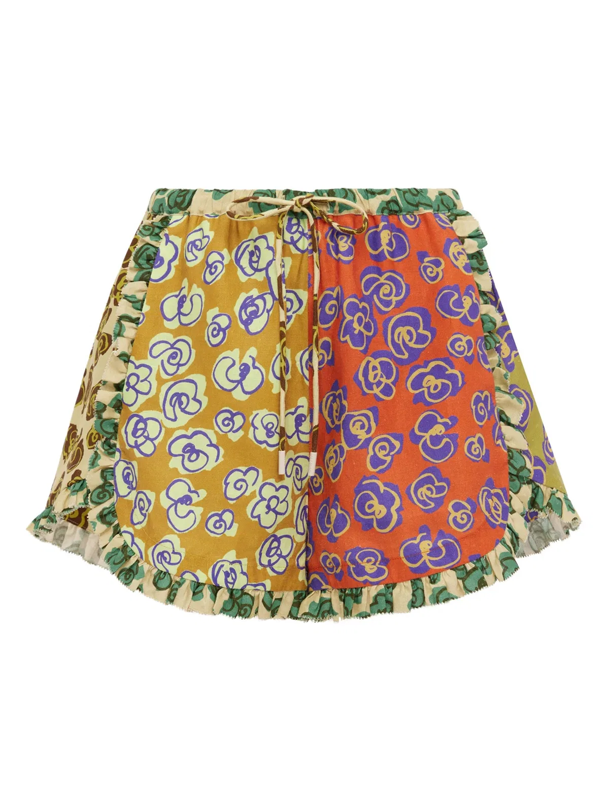 Alemais Patty Spliced Shorts