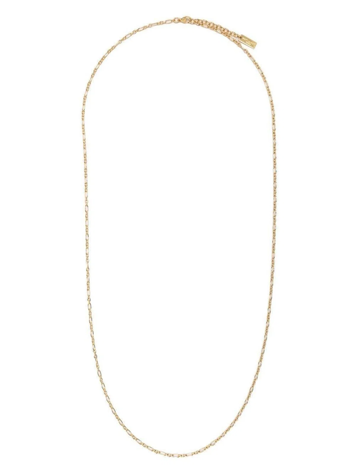 Saint Laurent Long Parallel Chain Necklace