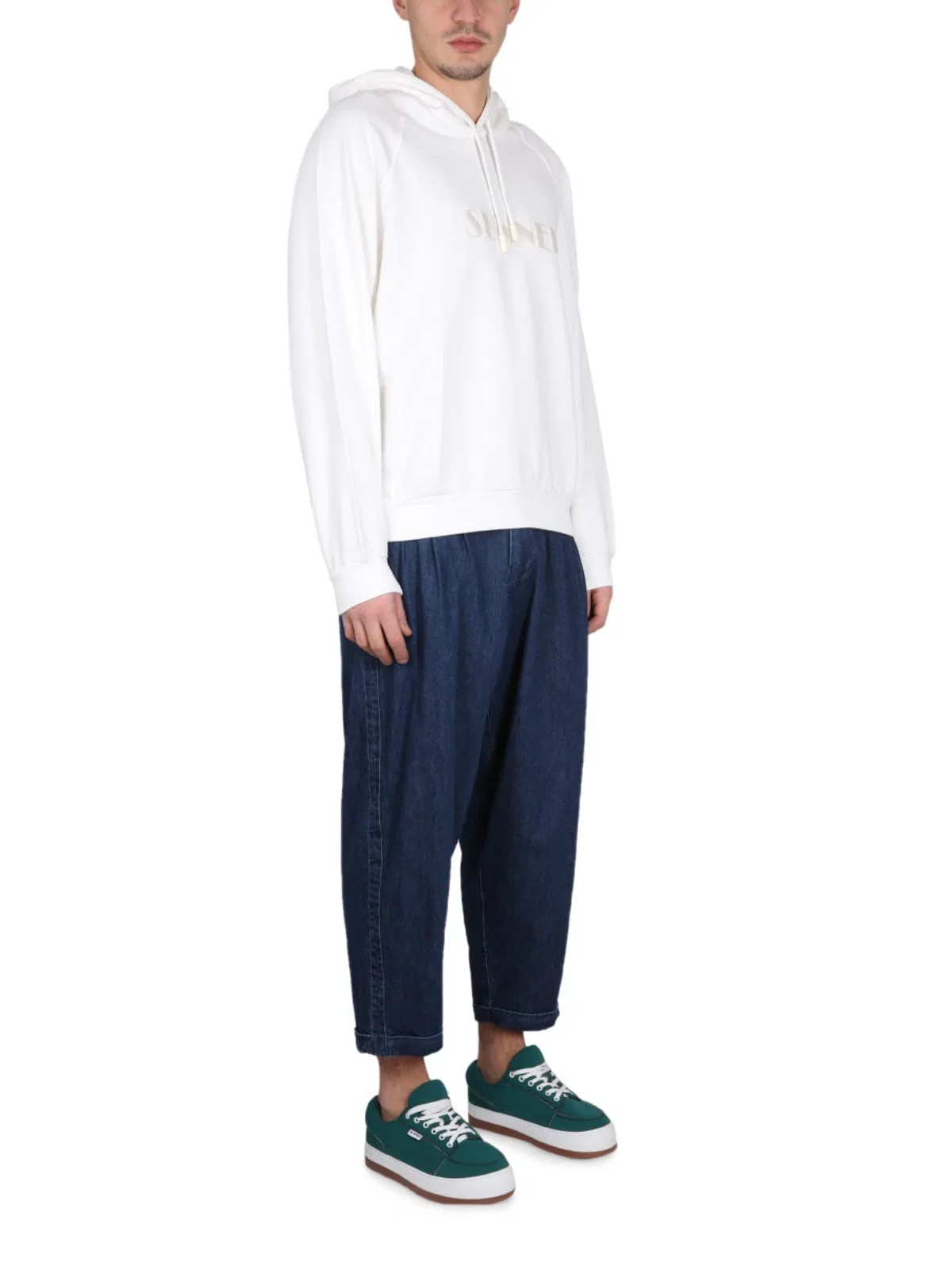 Sunnei Sweatshirt With Logo Embroidery