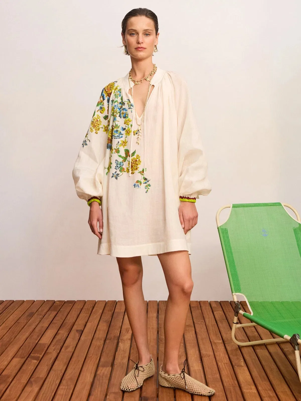 Alemais Phyllis Mini Dress
