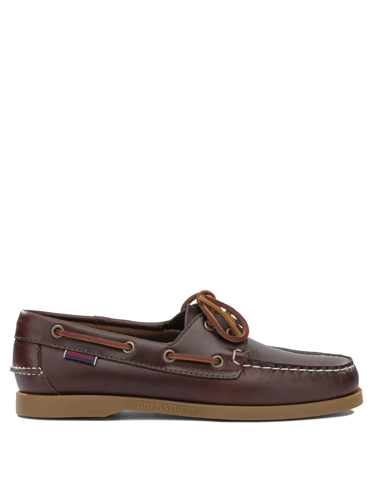 Sebago Docksides Portland Waxed Brown Leather R
