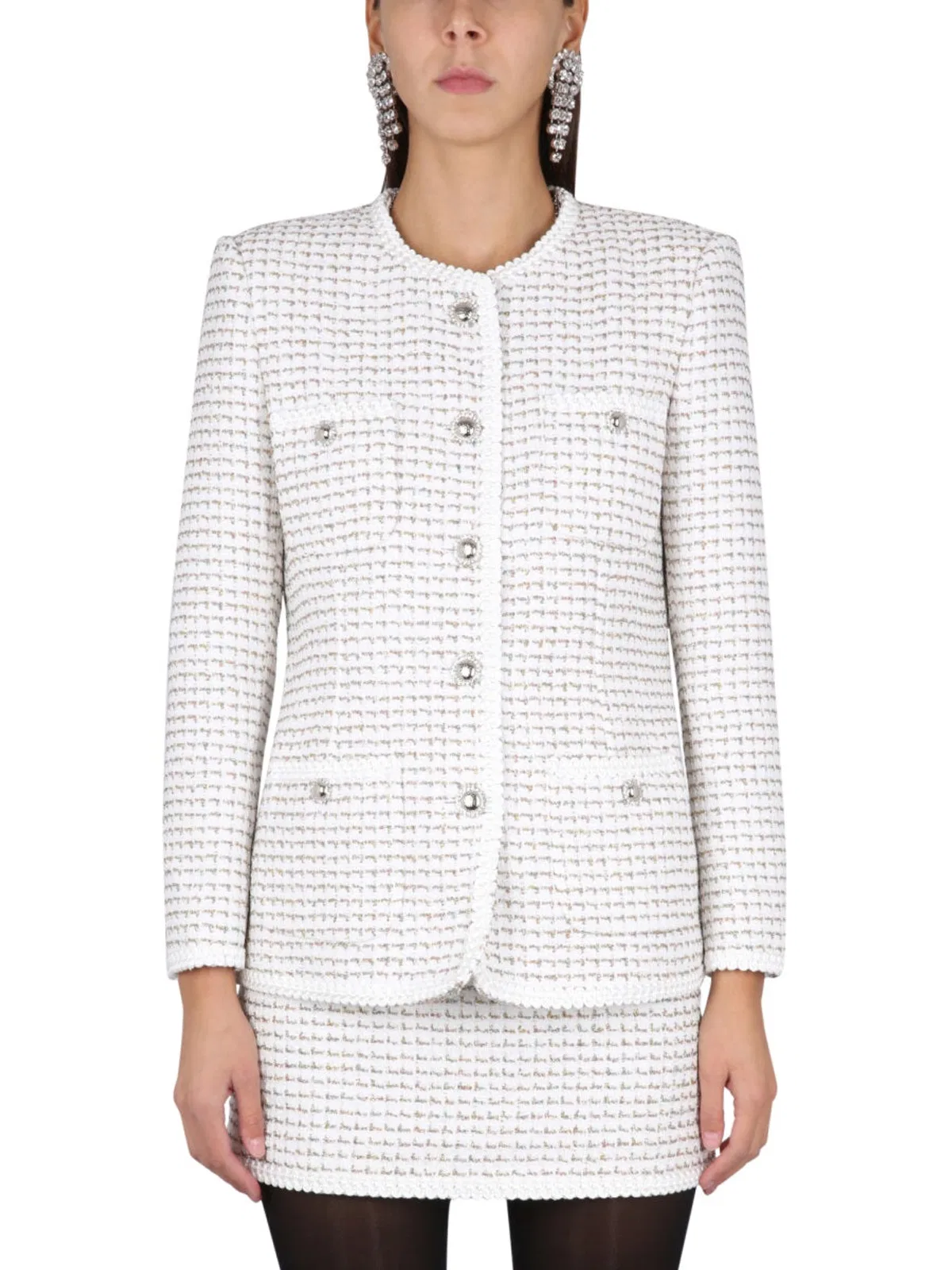 Alessandra Rich Tweed Jacket