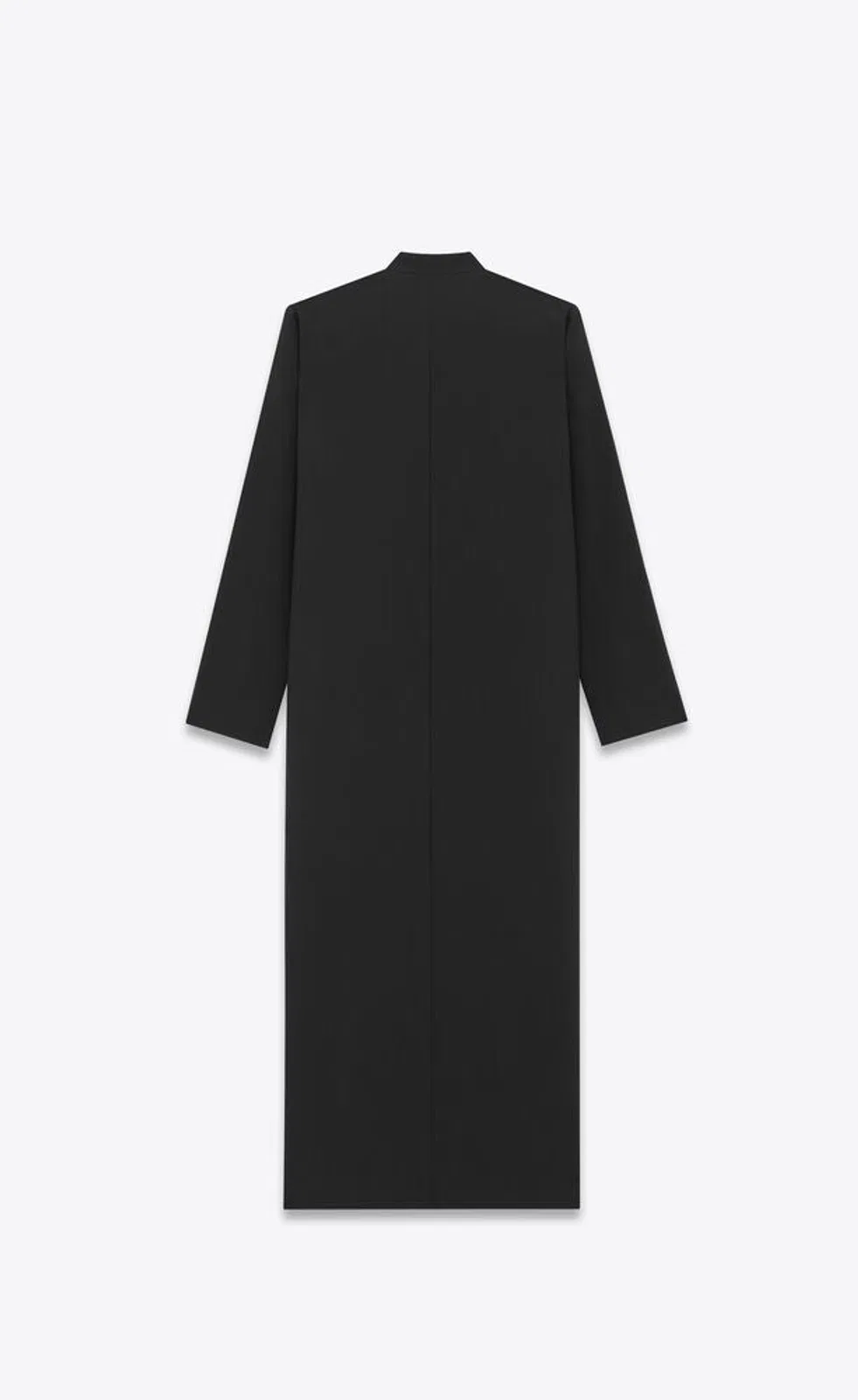 Saint Laurent Wool And Mohair Kaftan