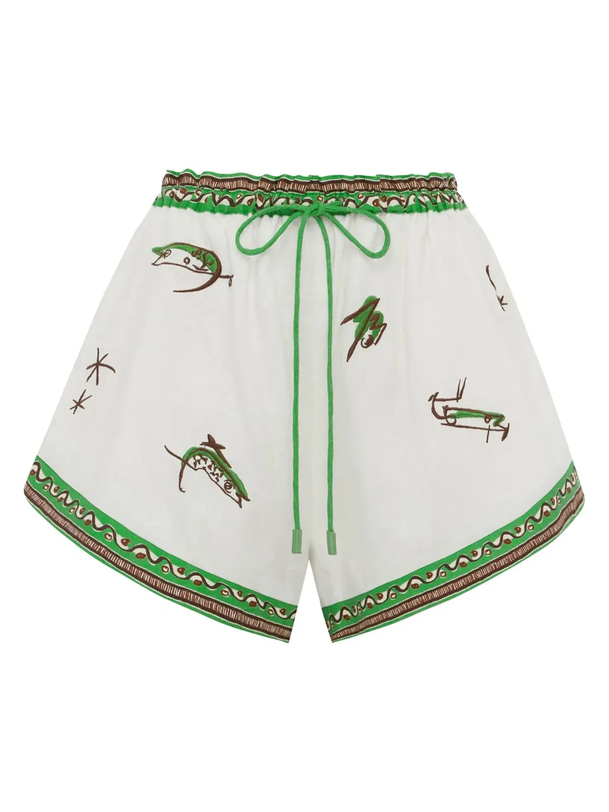 Alemais Wanda Embroidered Short