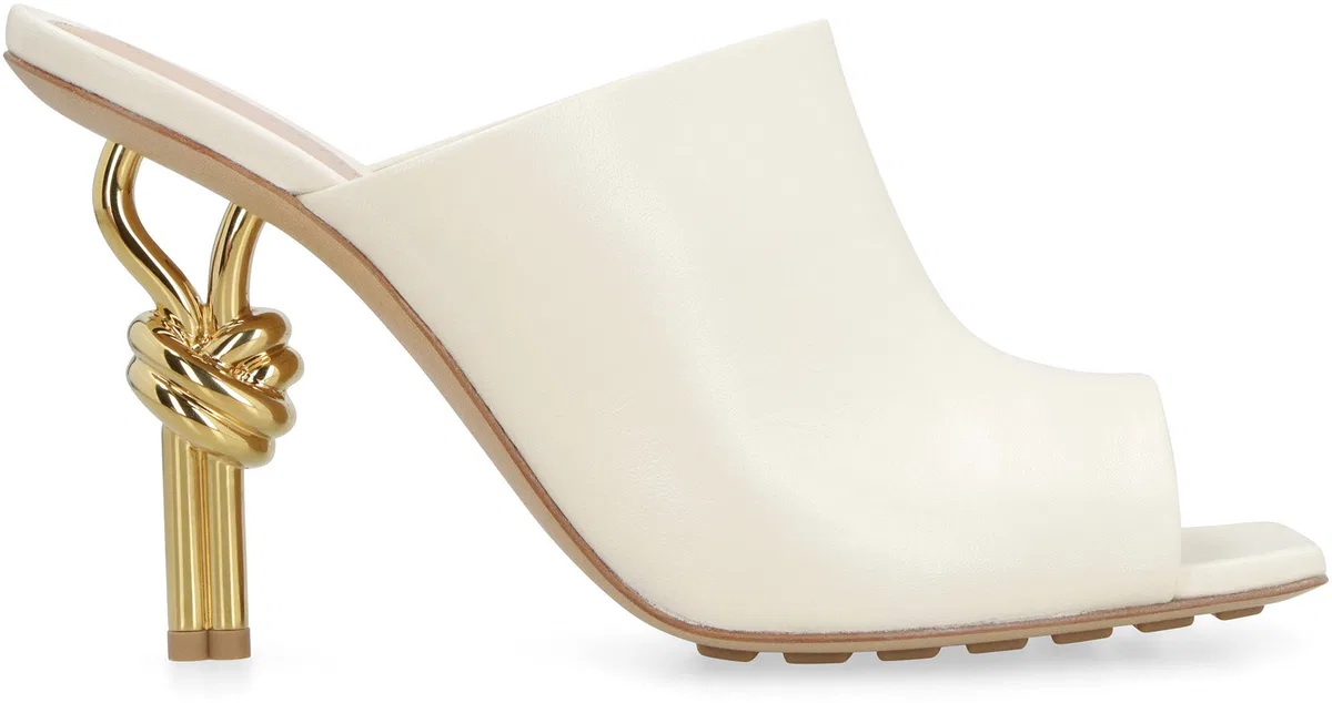 Bottega Veneta Knot Leather Mules