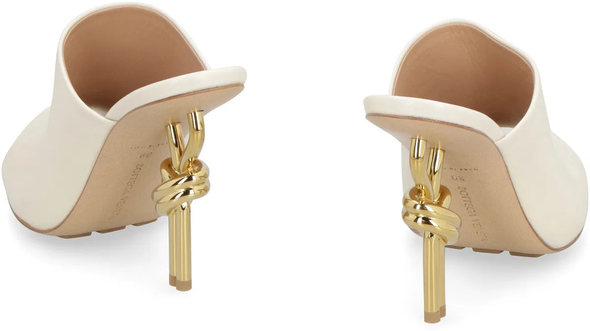 Bottega Veneta Knot Leather Mules