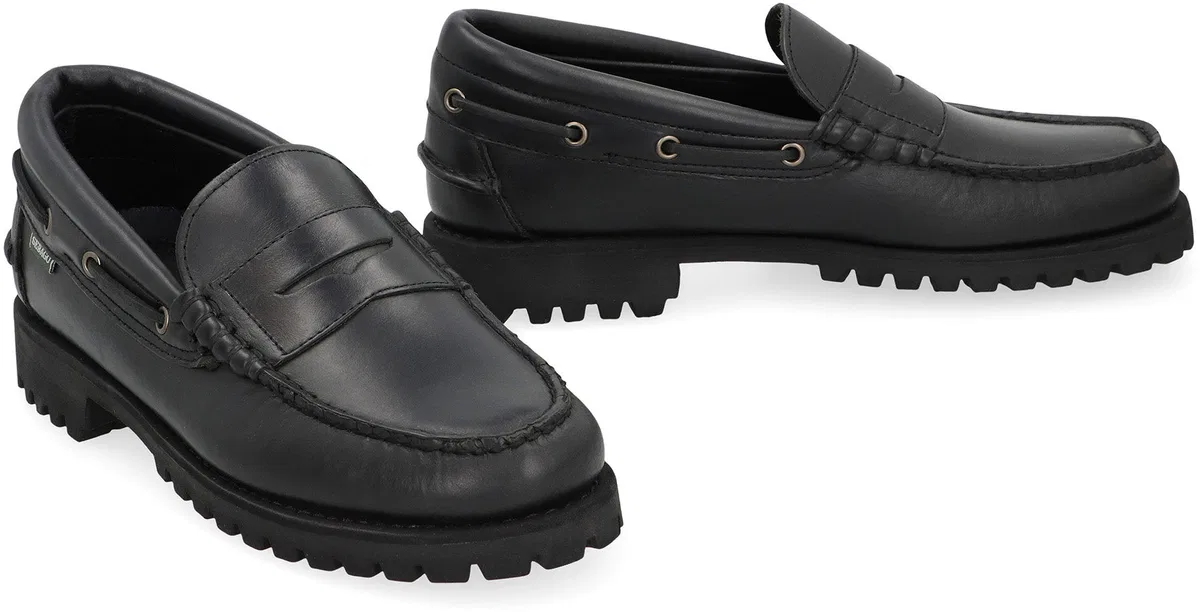 Sebago Acadia Loafers In Leather