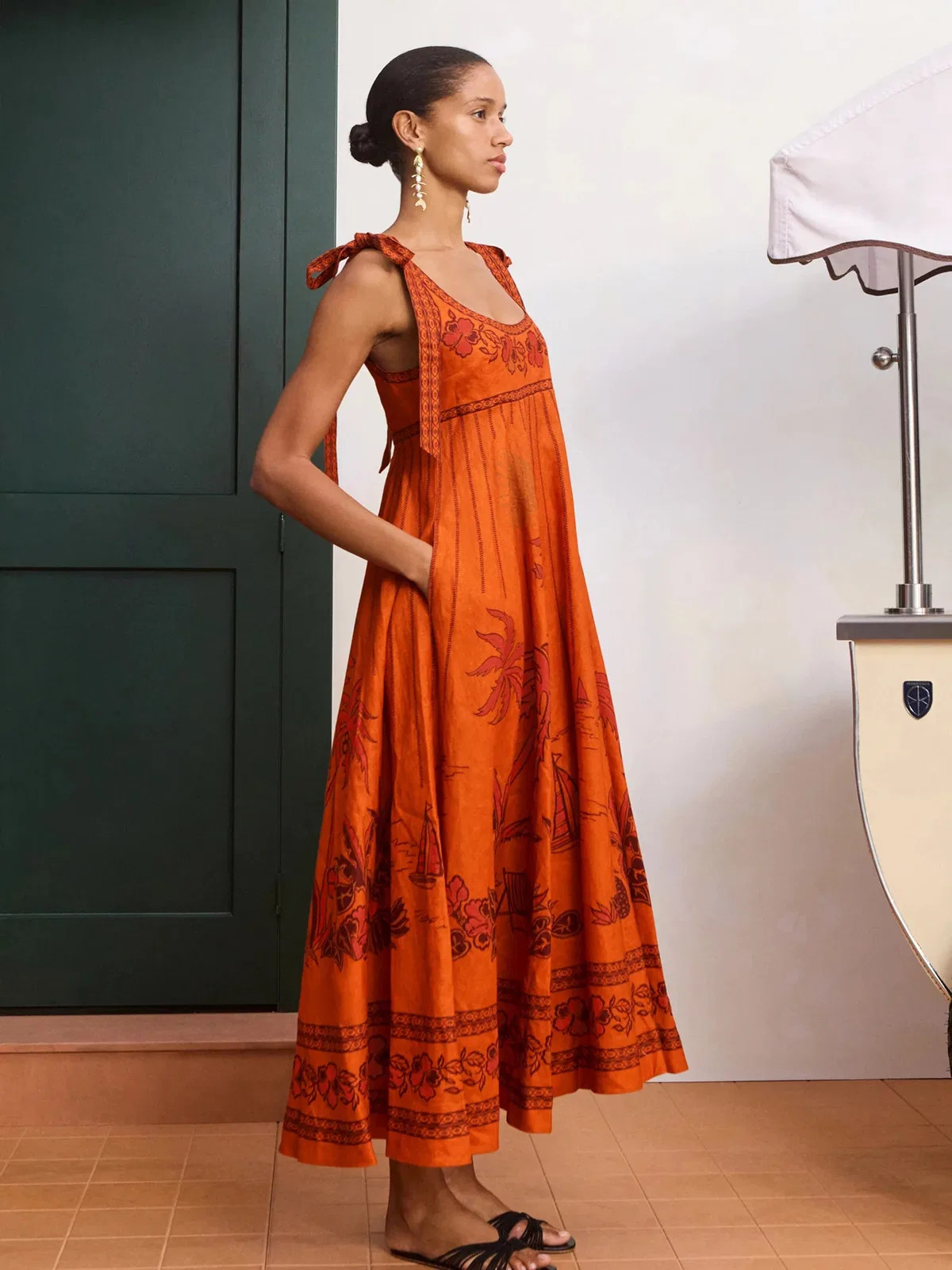 Alemais Boathouse Ballet Sundress