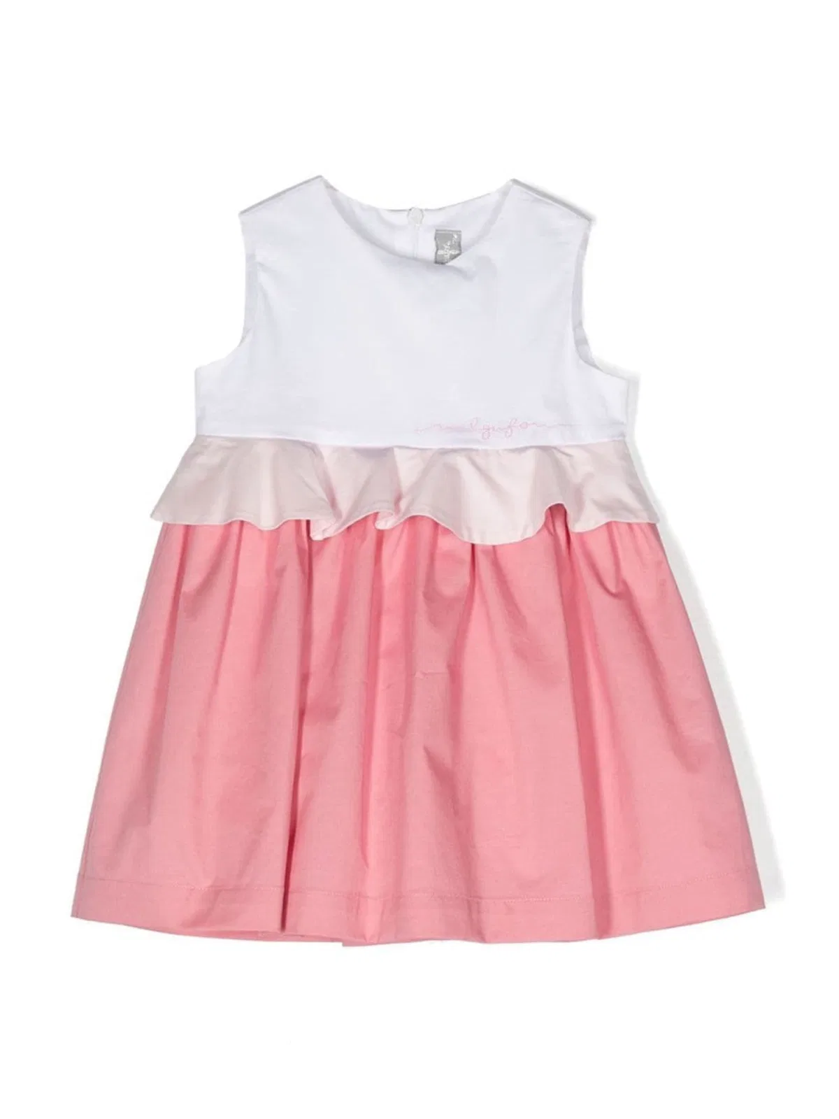 Il Gufo Two-Tone Sleeveless Dress