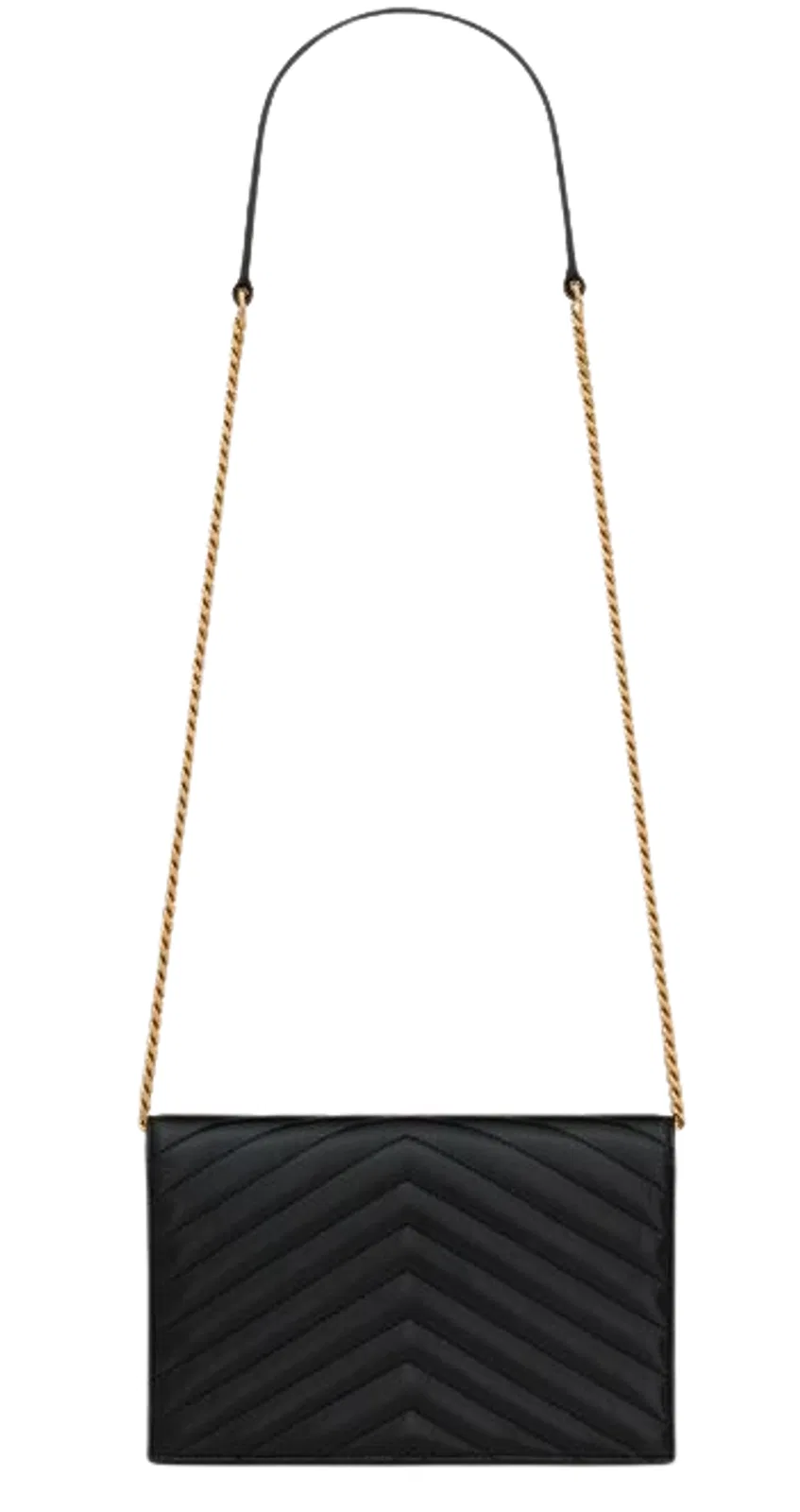 Saint Laurent Cassandre Envelope Chain Wallet