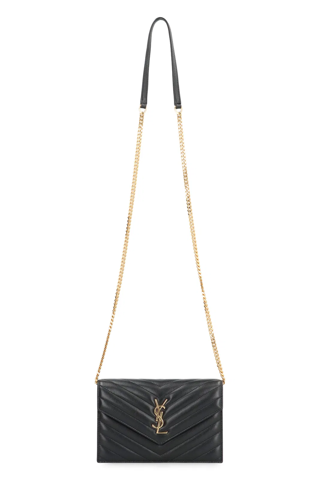 Saint Laurent Cassandre Envelope Chain Wallet