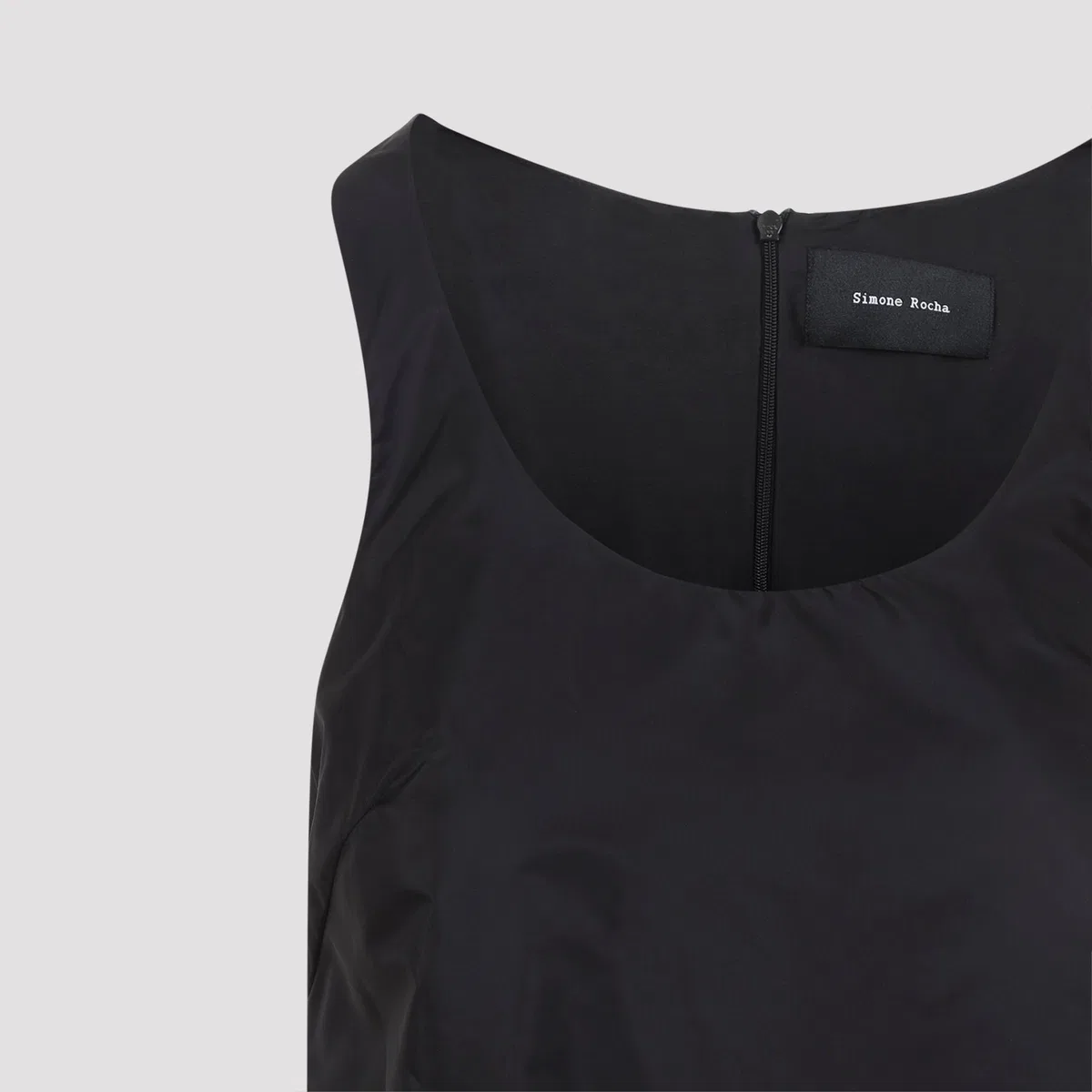 Simone Rocha Tapered Back Peplum Mini Dress