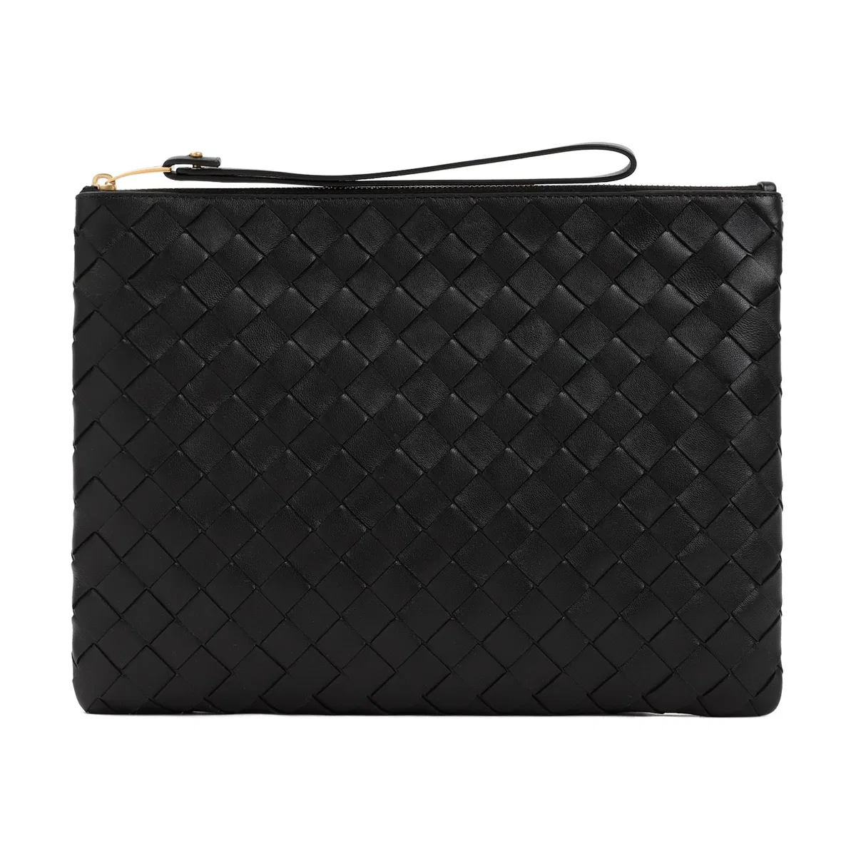 Bottega Veneta Leather Flat Pouch