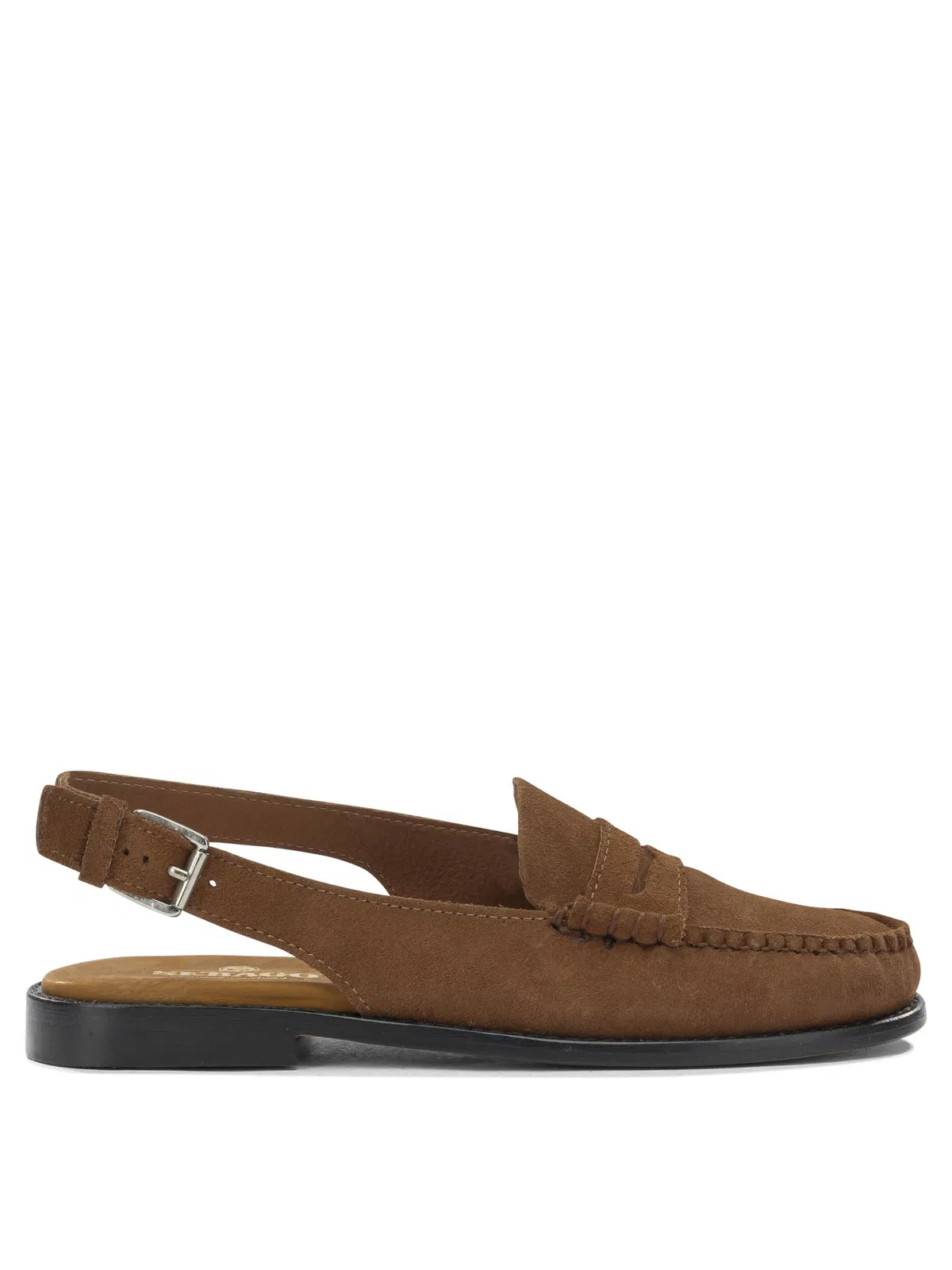 Sebago Dan Brown Leather Leather Sabot