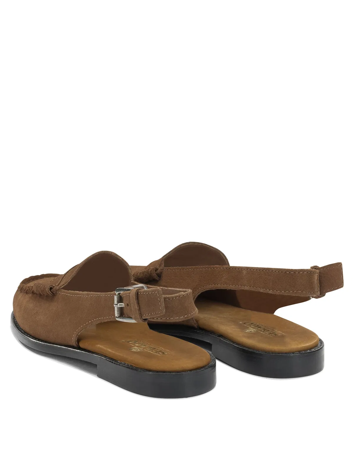 Sebago Dan Brown Leather Leather Sabot