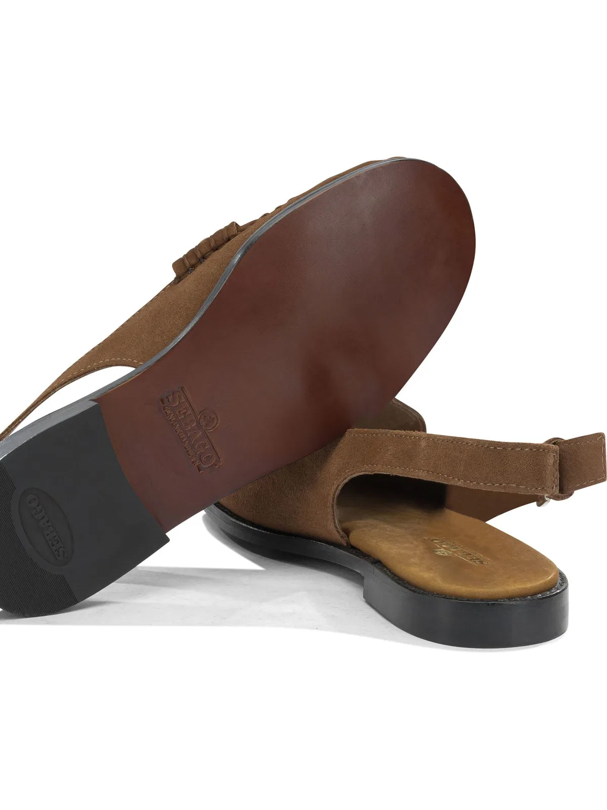 Sebago Dan Brown Leather Leather Sabot