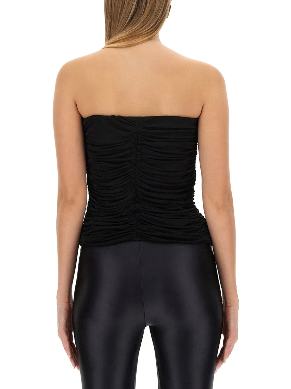 Saint Laurent Crepe Jersey Bustier