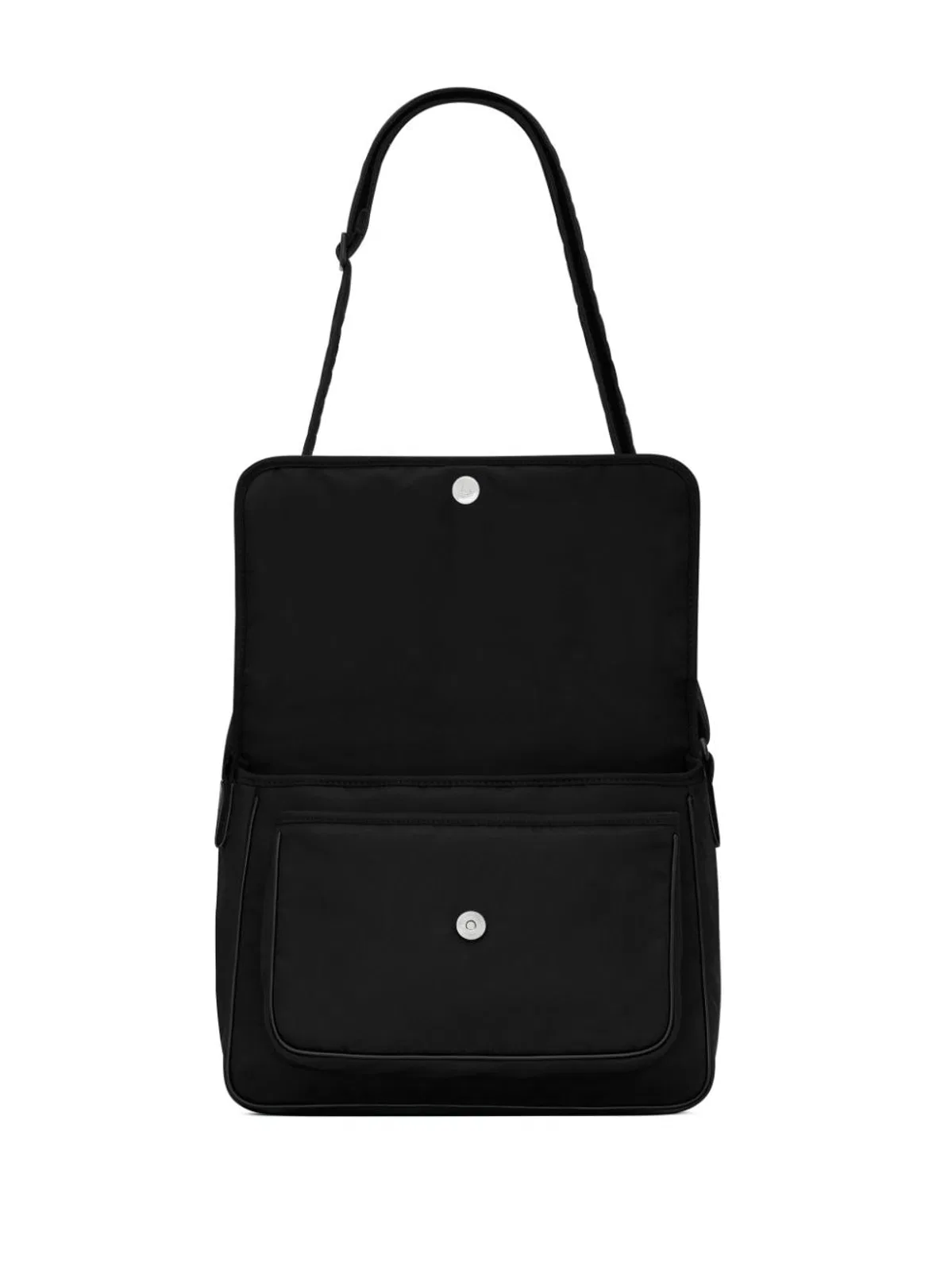 Saint Laurent Black Nylon Niki Crossbody Bag