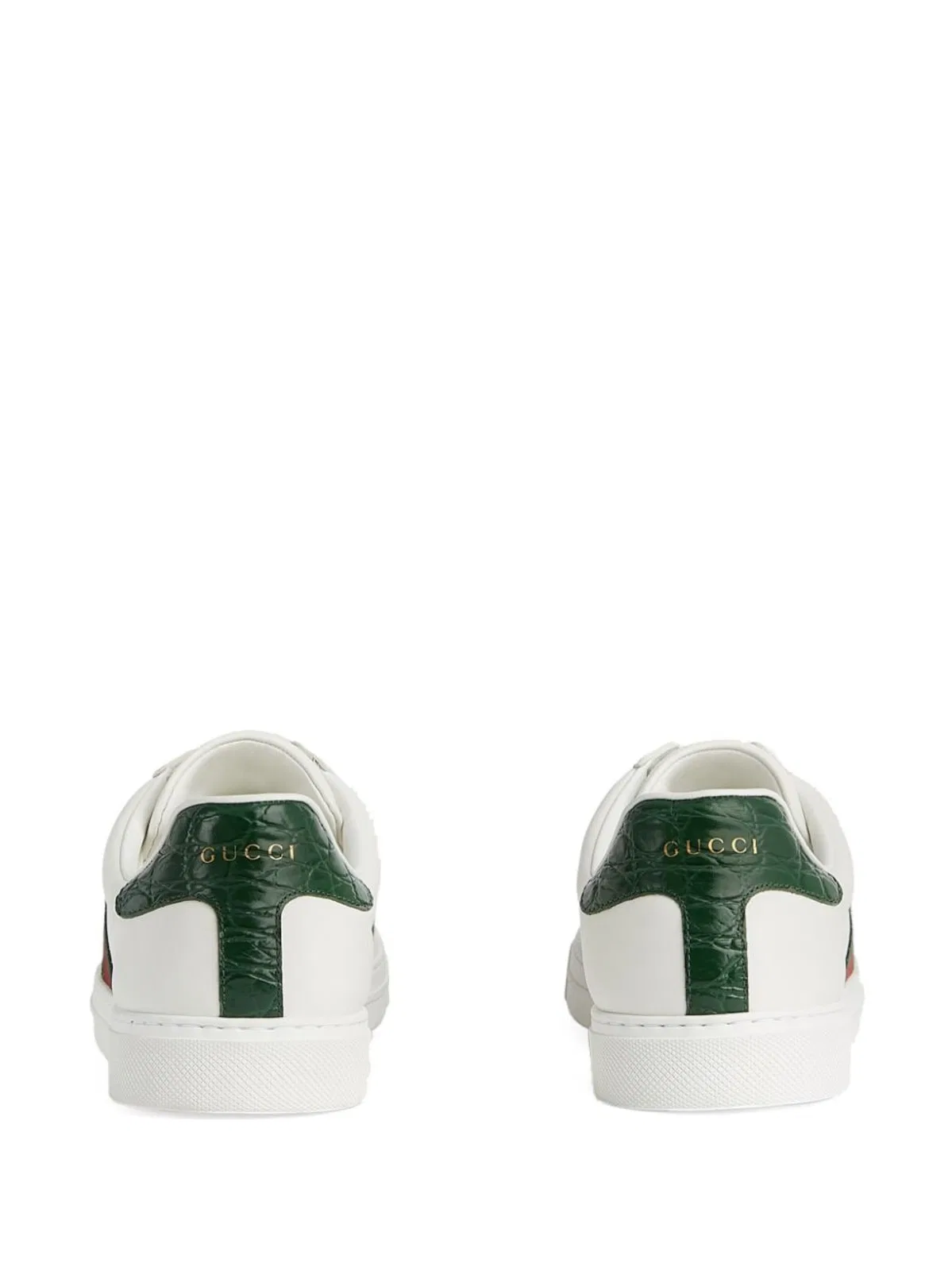 Gucci Ace Leather Low-Top Sneakers