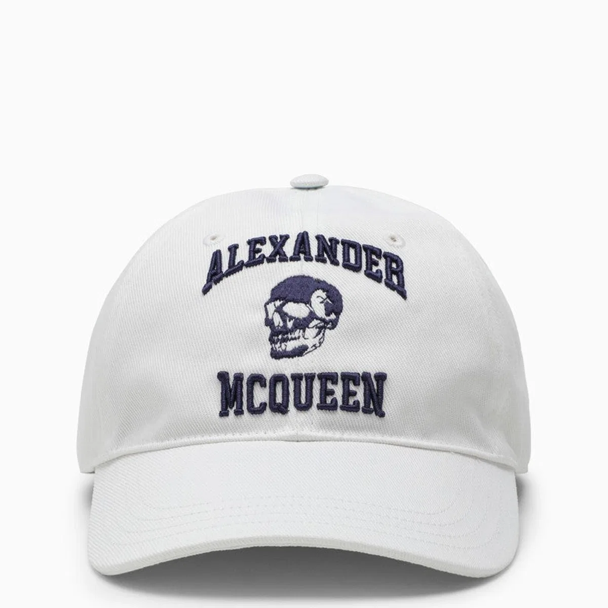 Alexander Mcqueen Varsity Skull Lo Cap