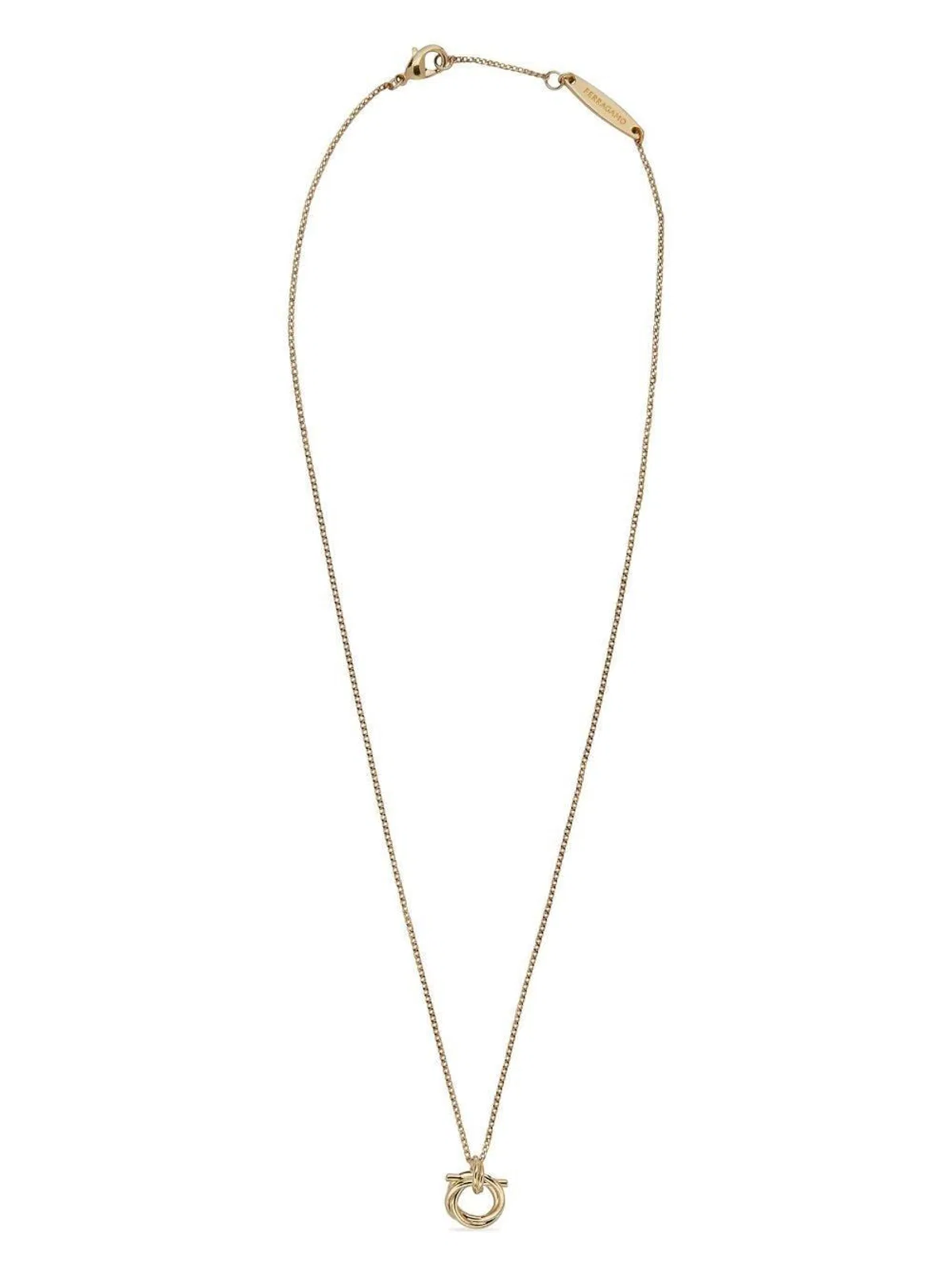 Ferragamo Gancini Pendant Necklace