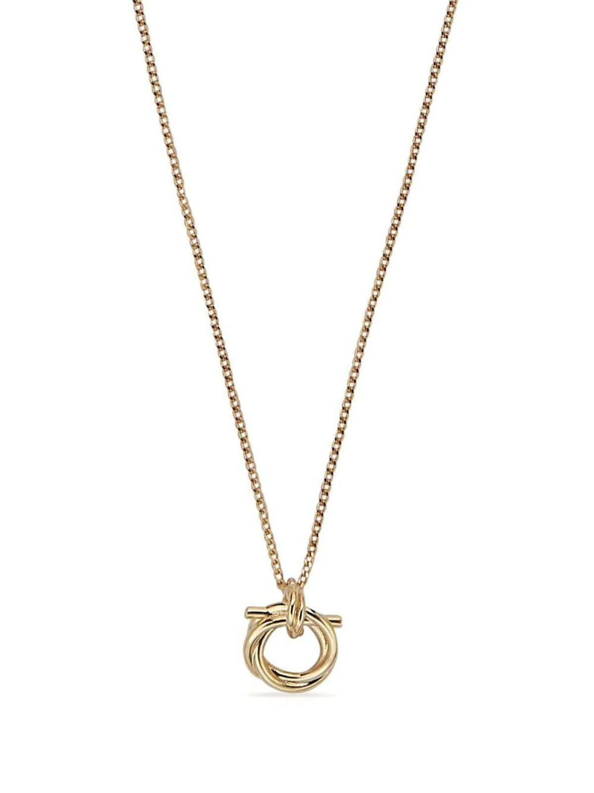 Ferragamo Gancini Pendant Necklace