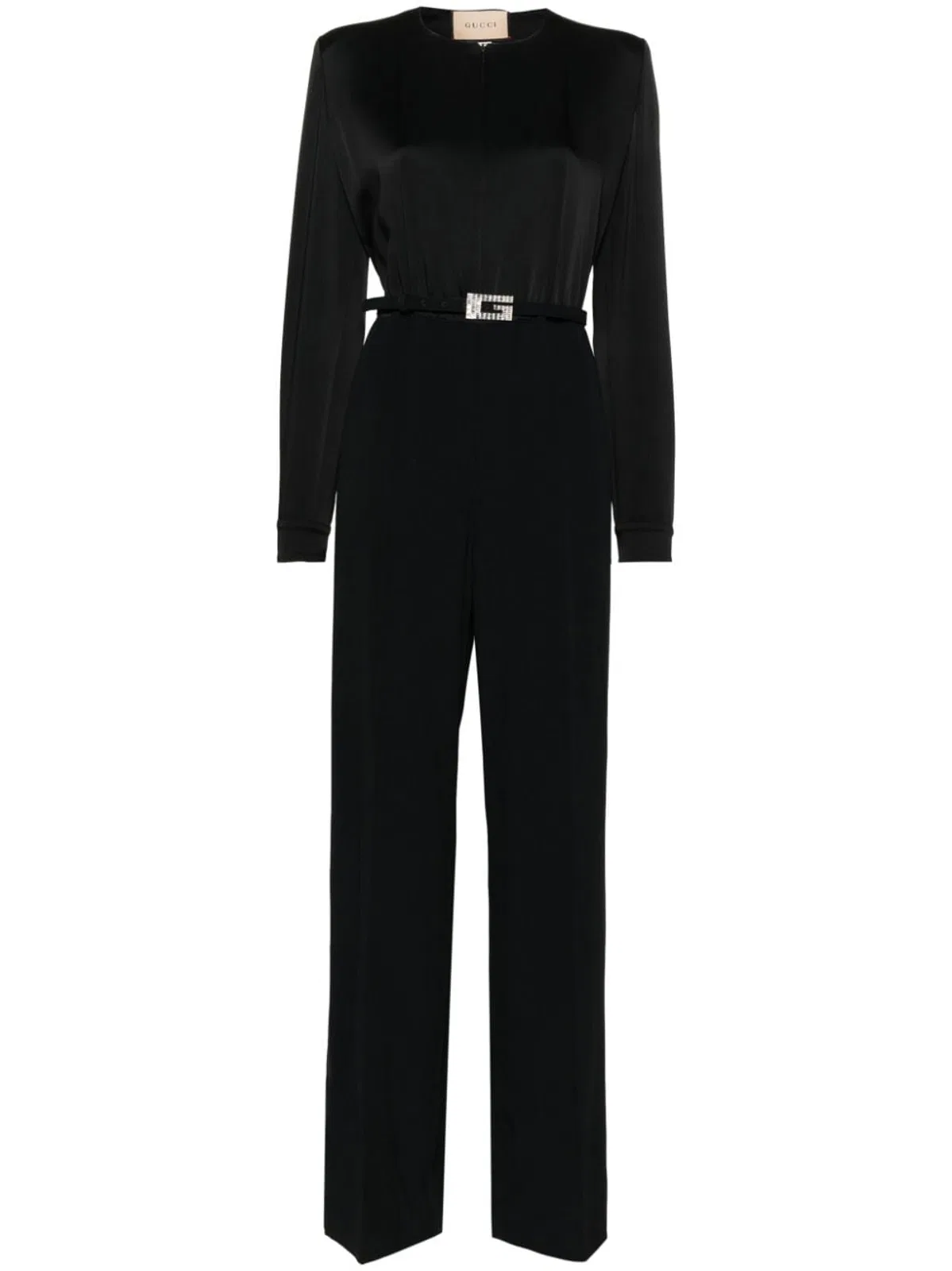 Gucci Viscose Jumpsuit With Belt