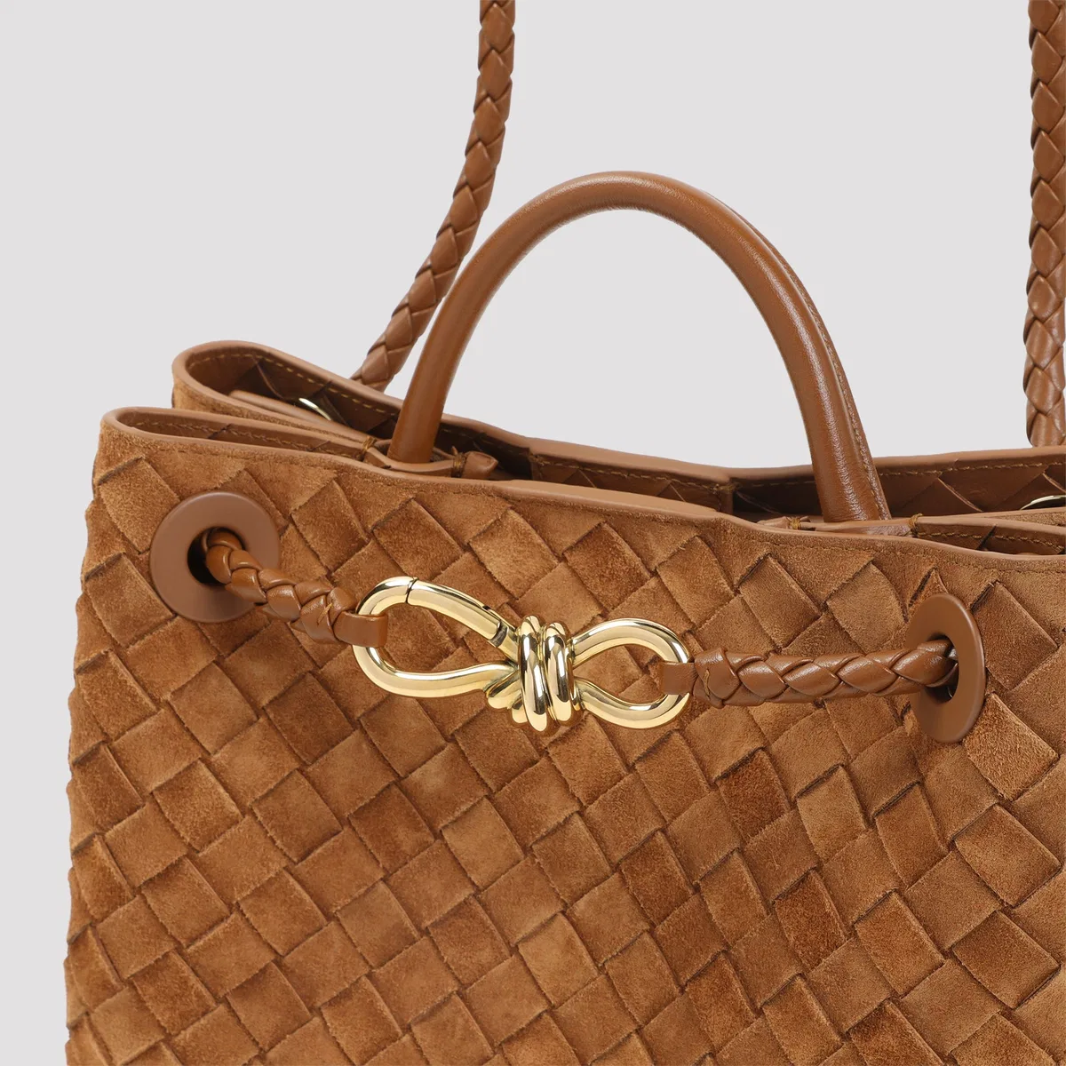 Bottega Veneta Amber Small Andiamo Bag