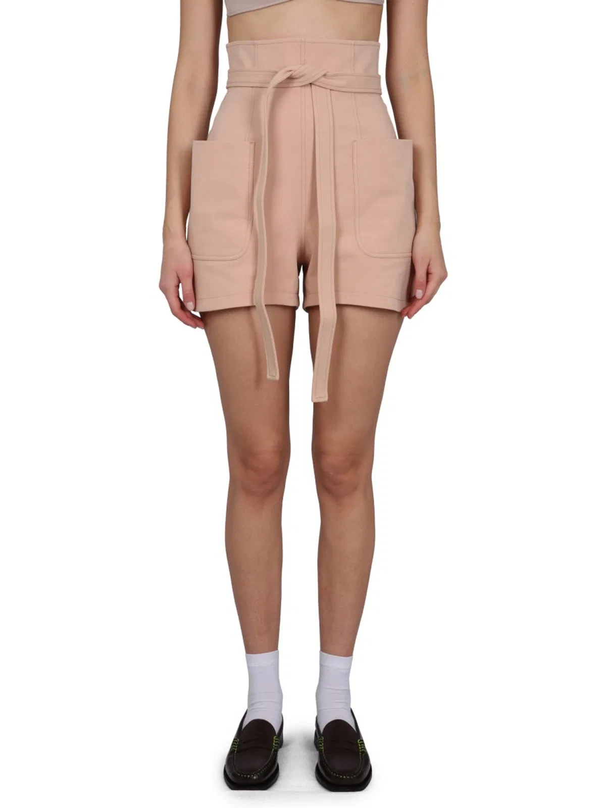 Philosophy Di Lorenzo Serafini Shorts With Belt