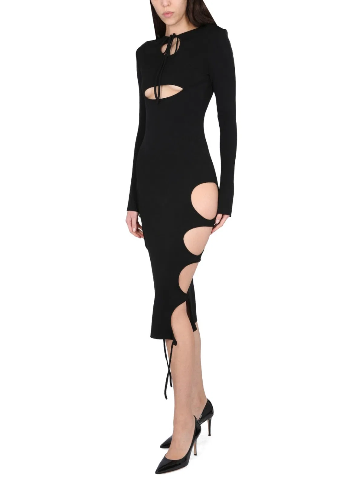 Andreādamo Andreadamo Dress With Cut-Out Details
