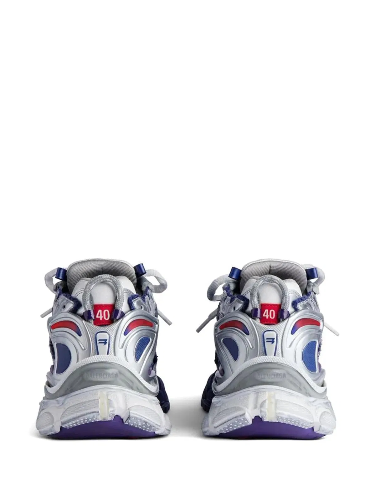 Balenciaga Navy Red Grey Sneakers