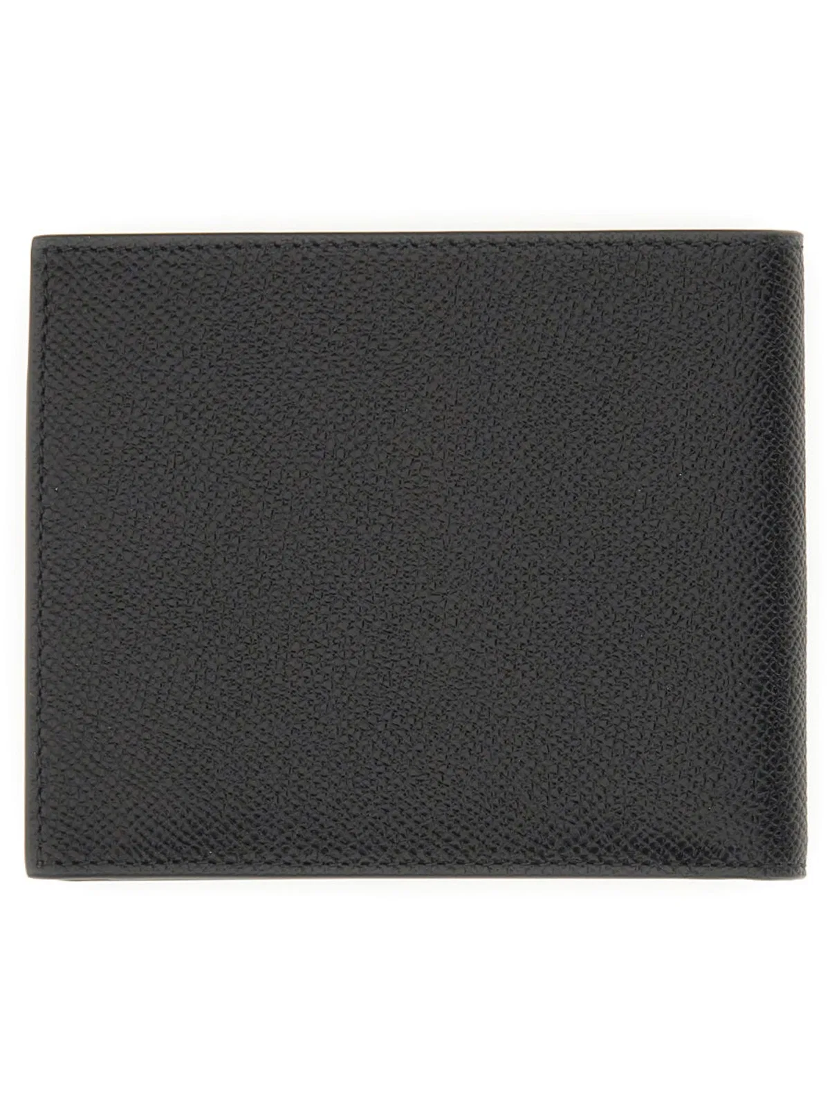 Ferragamo Black Calf Leather Wallets