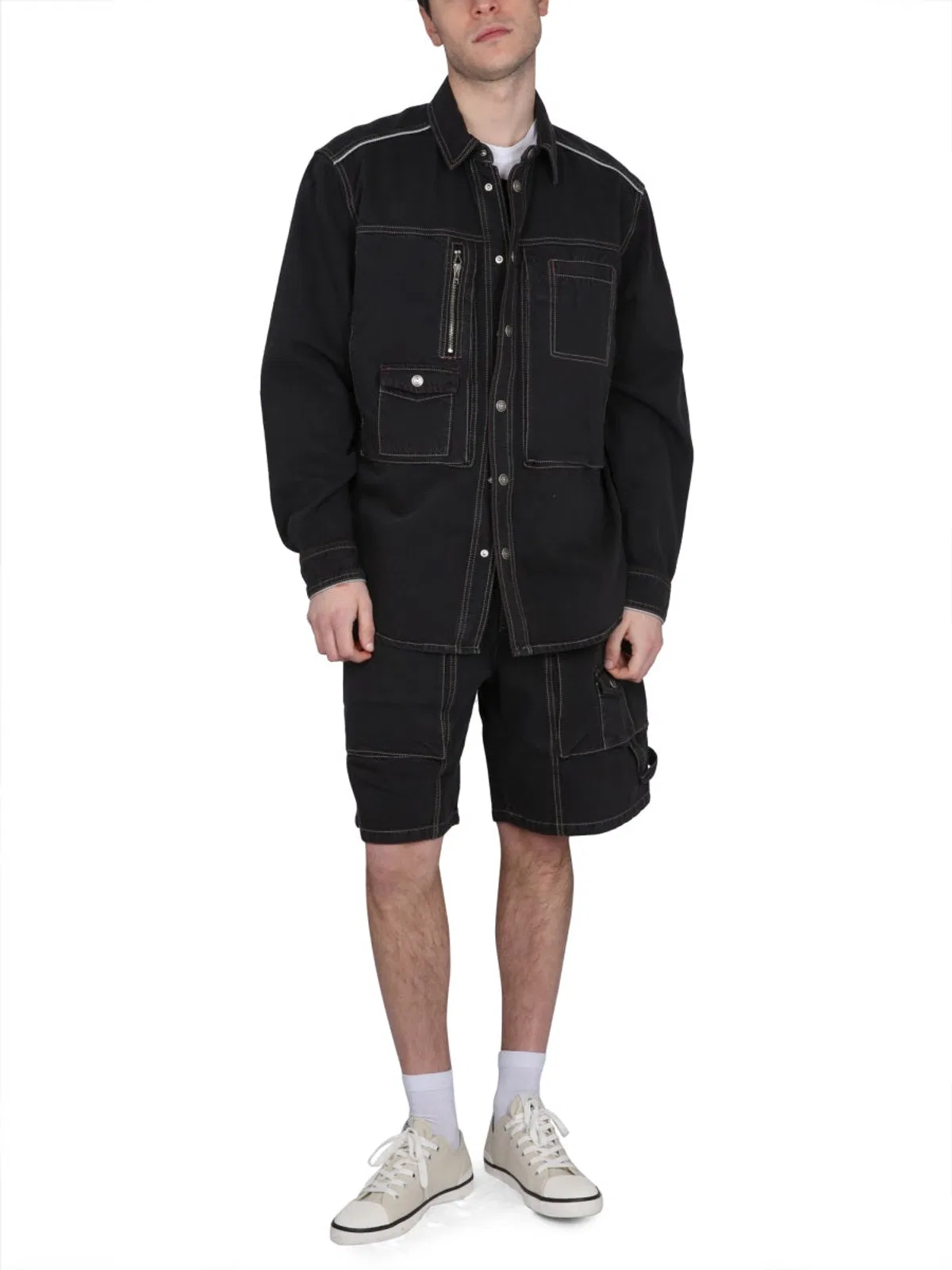 Marant Peio Denim Bermuda Shorts