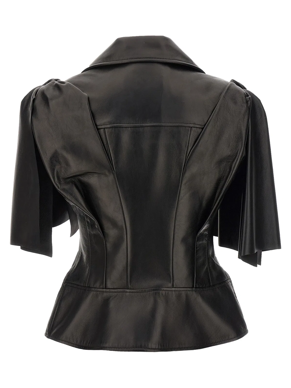 Mcqueen 'Bow Knot' Biker Vest