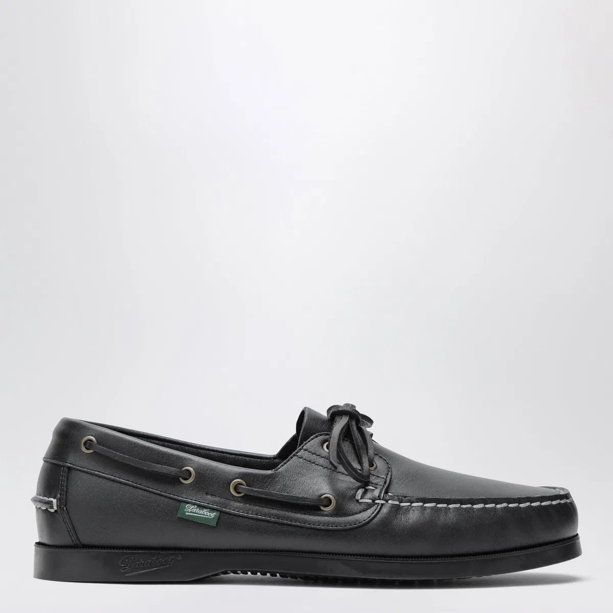 Paraboot Black Barth Loafers In Leather