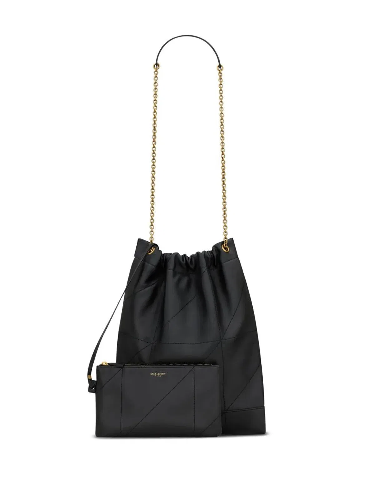 Saint Laurent Jamie Leather Pouch