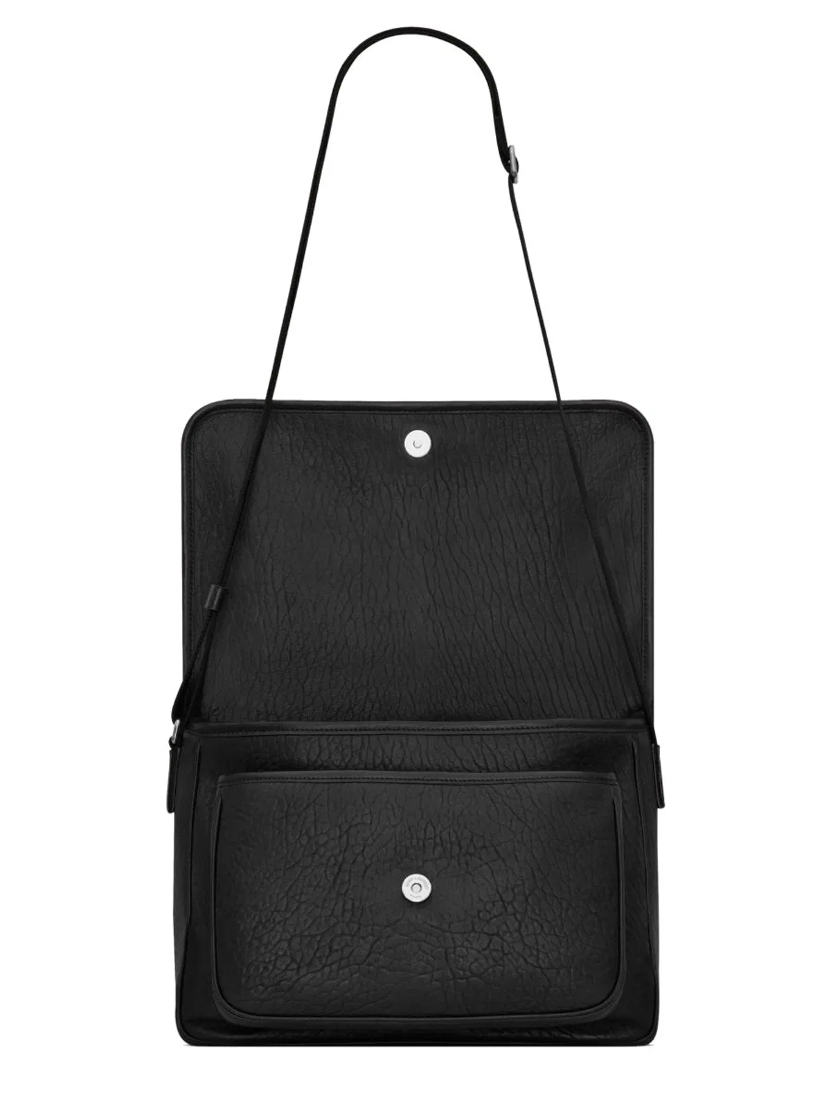 Saint Laurent Black Leather Niki Crossbody Bag