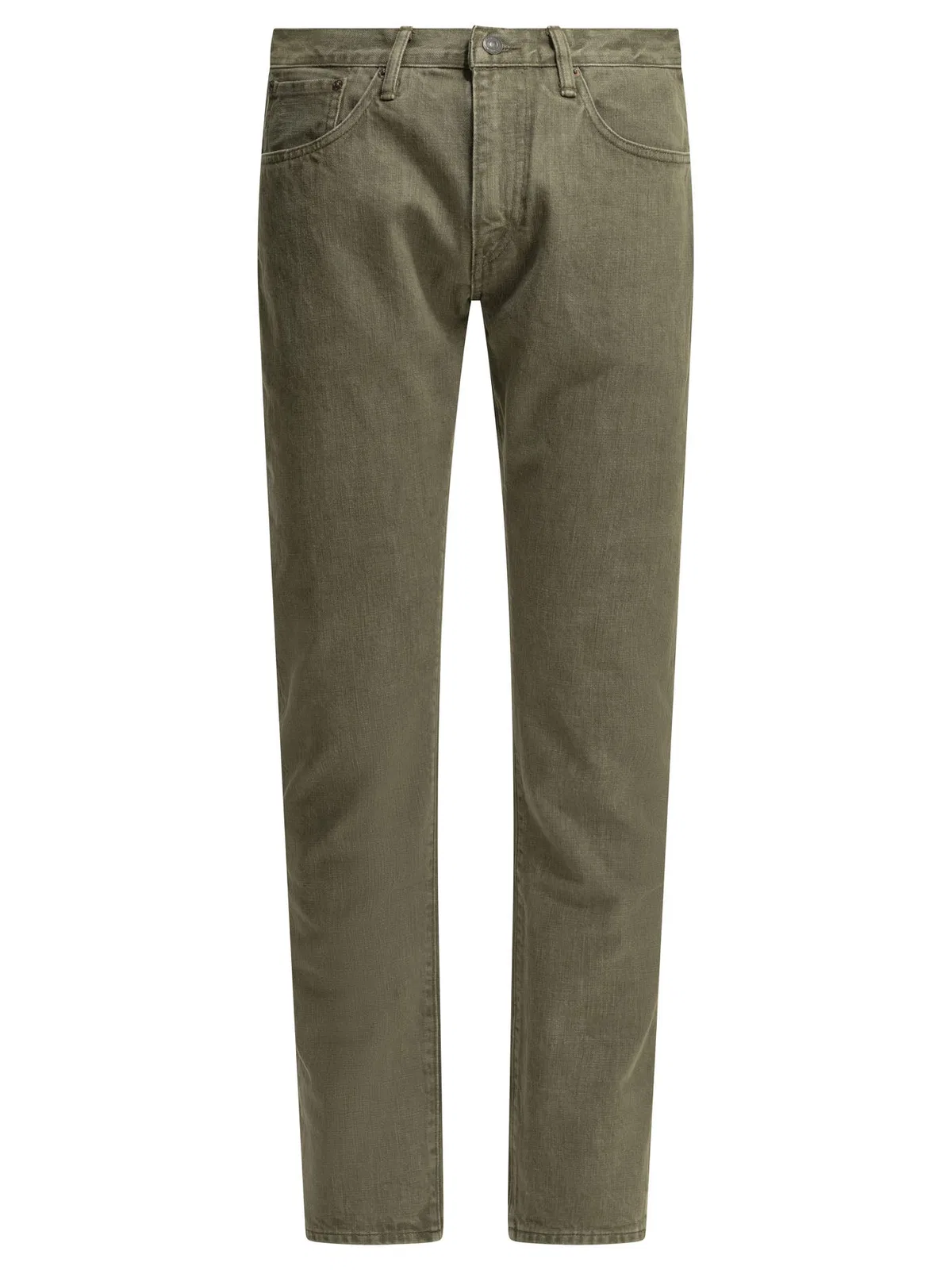 RRL by Ralph Lauren "Olive" Straight-Leg Jeans