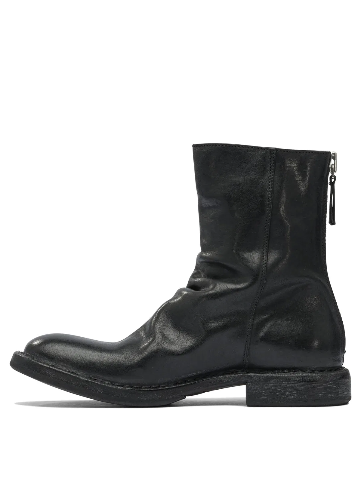 Moma "Minsk" Zippered Ankle Boots