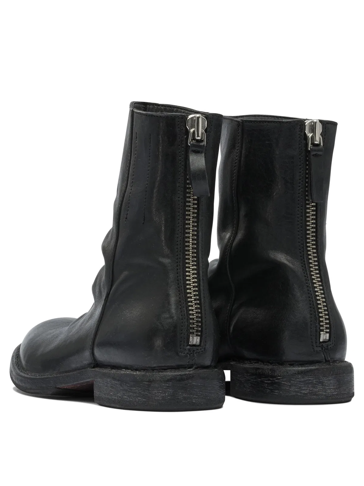 Moma "Minsk" Zippered Ankle Boots