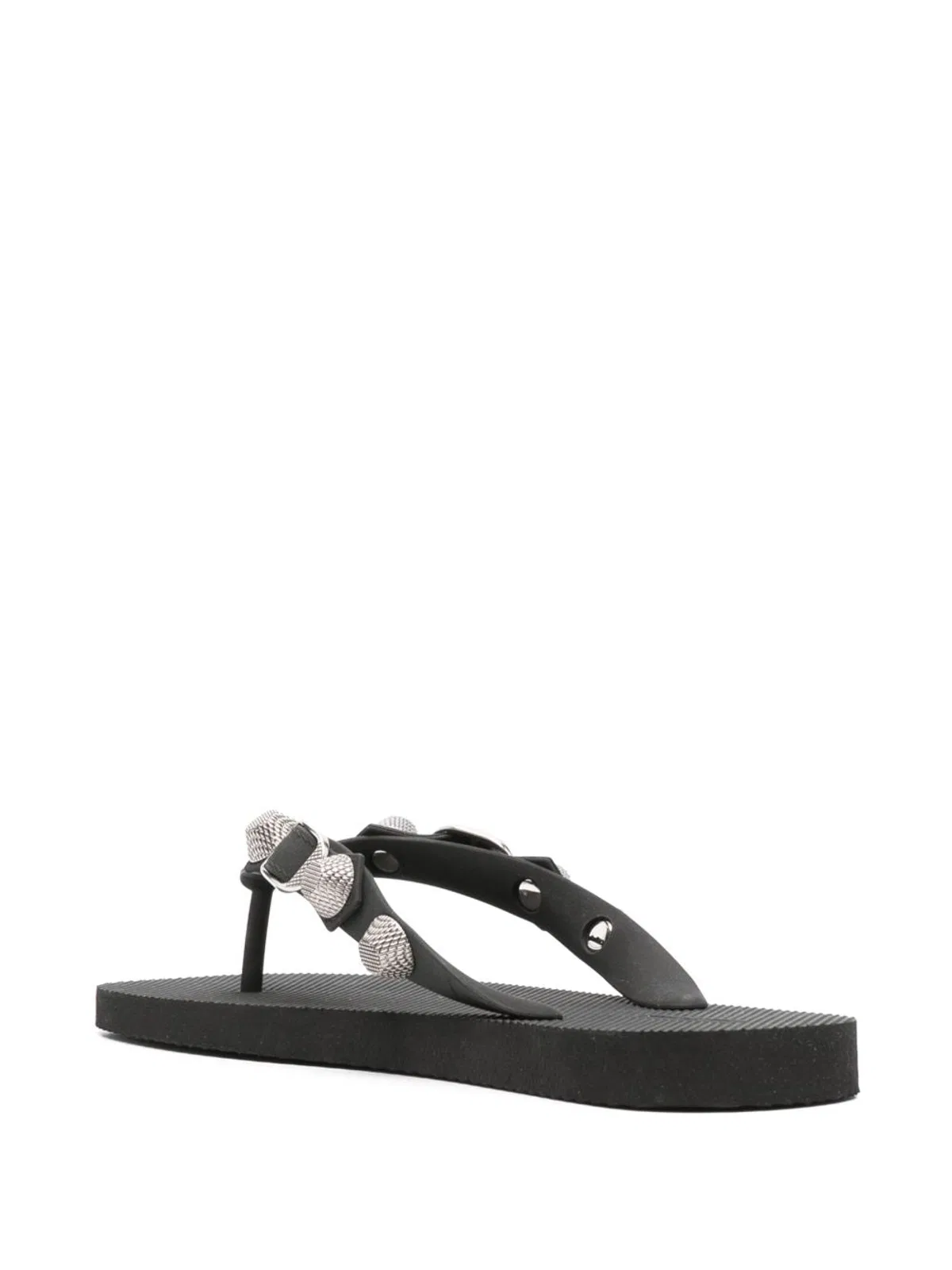 Balenciaga Cagole Studded Flip Flops