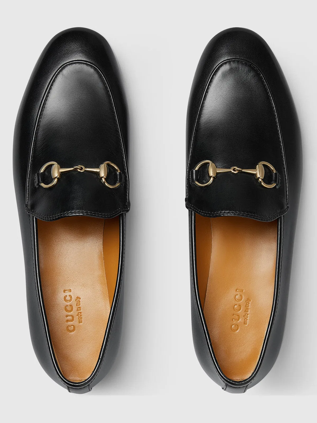 Gucci Jordaan Leather Loafers