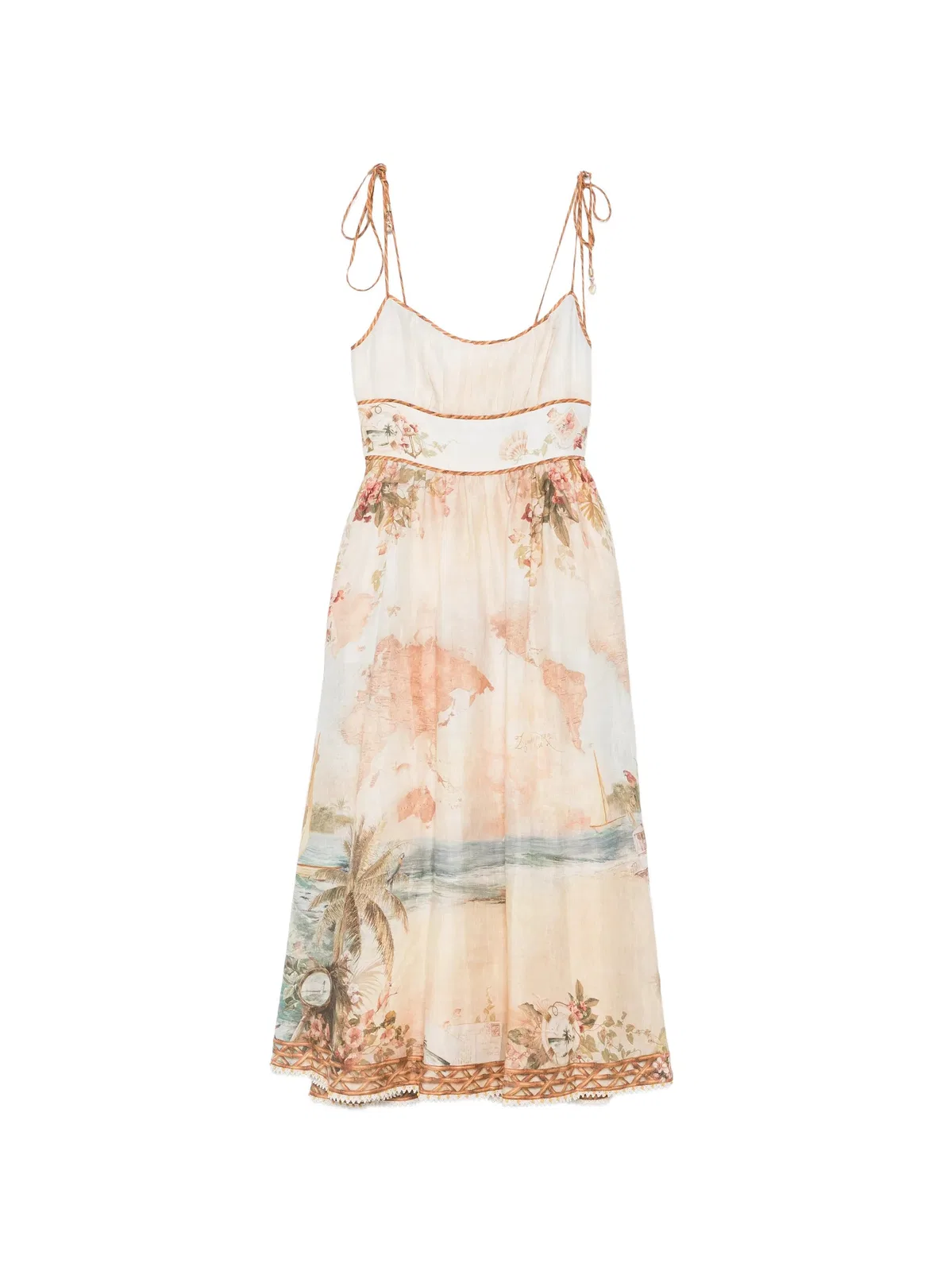 Zimmermann Mahon Linen Picnic Dress