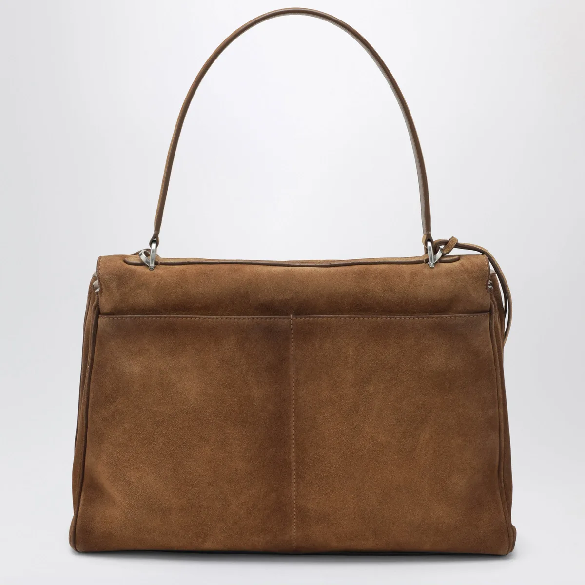 Balenciaga Rodeo Medium Beige Suede Bag